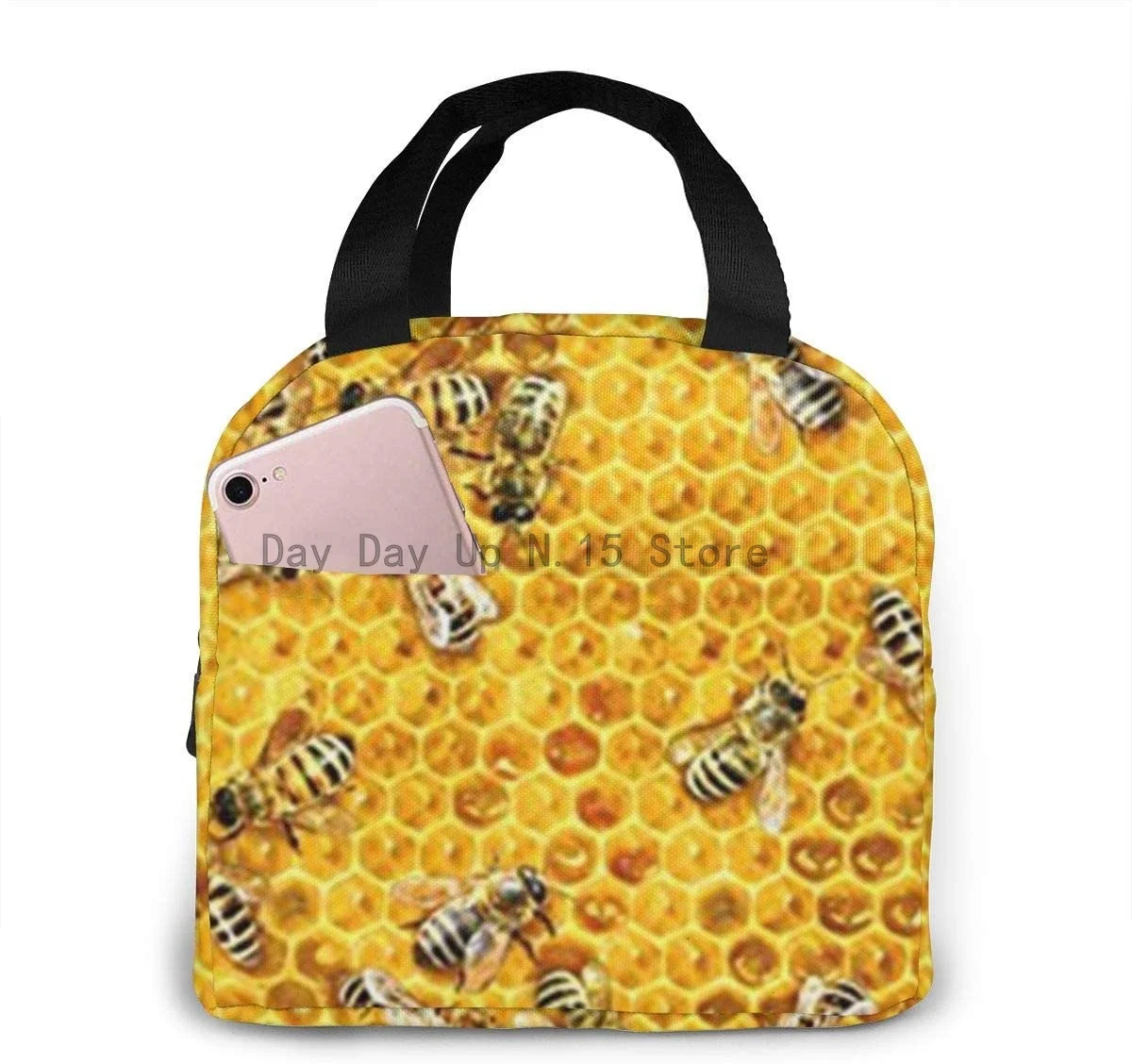 Honey Lunch Bag For Women Girls Kids Insulated Picnic Pouch Thermal Cooler Tote Bento Large Meal Prep Cute Bag Big Soft Bags
Honey Lunch Bag For Women Girls Kids Insulated Picnic Pouch Thermal Cooler Tote Bento Large Meal Prep Cute Bag Big Soft Bags