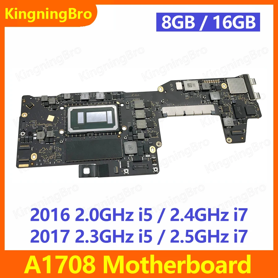 Оригинальная материнская плата 820-00875-A 820-00840-A 820-00361-A для Macbook Pro 13 "A1708, логическая плата i5 i7 8 Гб 16 Гб 2016 2017 лет
Оригинальная материнская плата 820-00875-A 820-00840-A 820-00361-A для Macbook Pro 13 "A1708, логическая плата i5 i7 8 Гб 16 Гб 2016 2017 лет