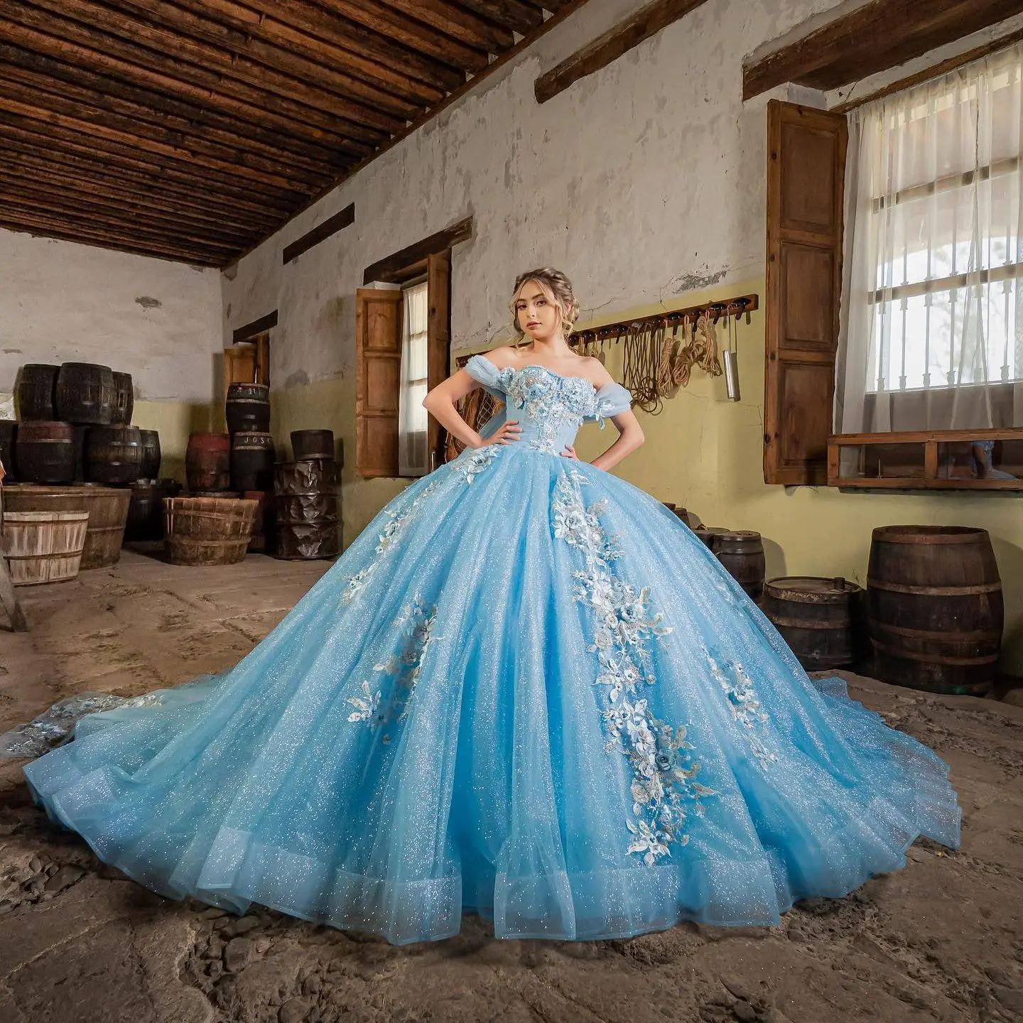 Luxury Blue Quinceanera Dresses 2023 Sweetheart Off Shoulder Long Train Princess Ribbon Puffy Skirt Girls Sweet 15 16 Birthday
Luxury Blue Quinceanera Dresses 2023 Sweetheart Off Shoulder Long Train Princess Ribbon Puffy Skirt Girls Sweet 15 16 Birthday