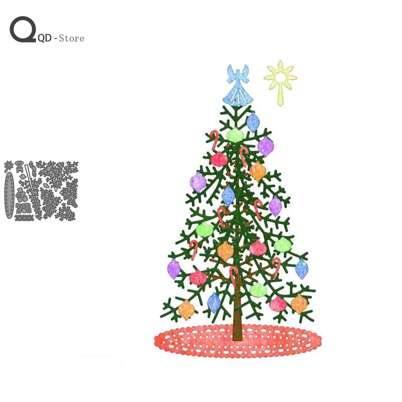 Christmas Tree Cutting Dies Scrapbooking DIY Card Make Mould Model Craft Decoration Handmade Tools Metal Cutting Dies New 2022
Christmas Tree Cutting Dies Scrapbooking DIY Card Make Mould Model Craft Decoration Handmade Tools Metal Cutting Dies New 2022