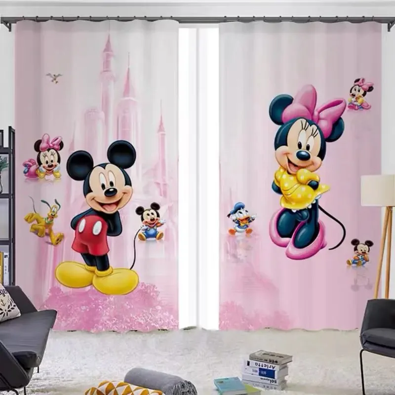 Disney Mickey Minnie Mouse Blackout Curtains for Living Room Bathroom curtains Bedroom Curtains Home Decoration Kids Gifts
Disney Mickey Minnie Mouse Blackout Curtains for Living Room Bathroom curtains Bedroom Curtains Home Decoration Kids Gifts