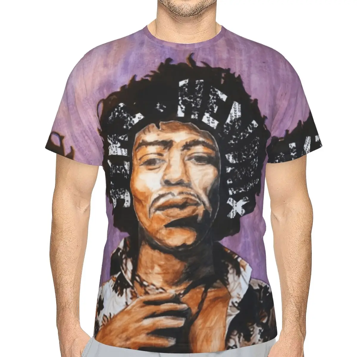 Watercolour Jimi And Hendrix Mixed Media Collage And P T-shirt Graphic Cool Men's T Shirt Print Funny Tees Tops European Size
Watercolour Jimi And Hendrix Mixed Media Collage And P T-shirt Graphic Cool Men's T Shirt Print Funny Tees Tops European Size