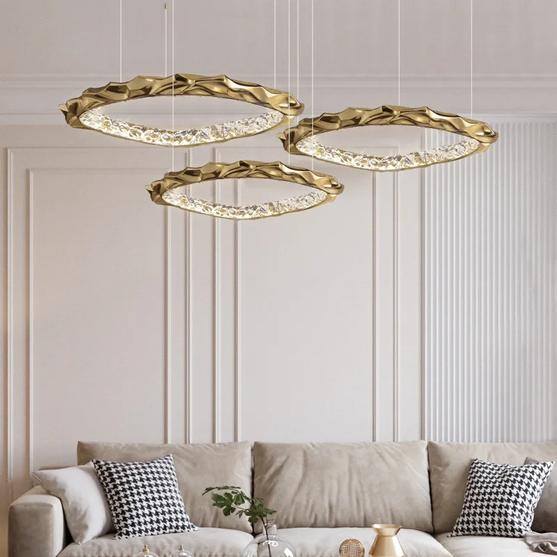 Modern Luxury Brass Led Chandelier Lighting Living Dining Room Decor Pendant Light Villa Bedroom Hanging Lamp Fixtures Luminaire
Modern Luxury Brass Led Chandelier Lighting Living Dining Room Decor Pendant Light Villa Bedroom Hanging Lamp Fixtures Luminaire