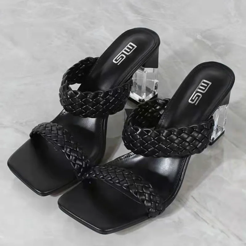 Rome Chunky Weave Women Slippers High Heels Shoes Summer 2022 New Fashion Pumps Slingback Sandals Women Shoes Ladies Cozy Slides
Rome Chunky Weave Women Slippers High Heels Shoes Summer 2022 New Fashion Pumps Slingback Sandals Women Shoes Ladies Cozy Slides