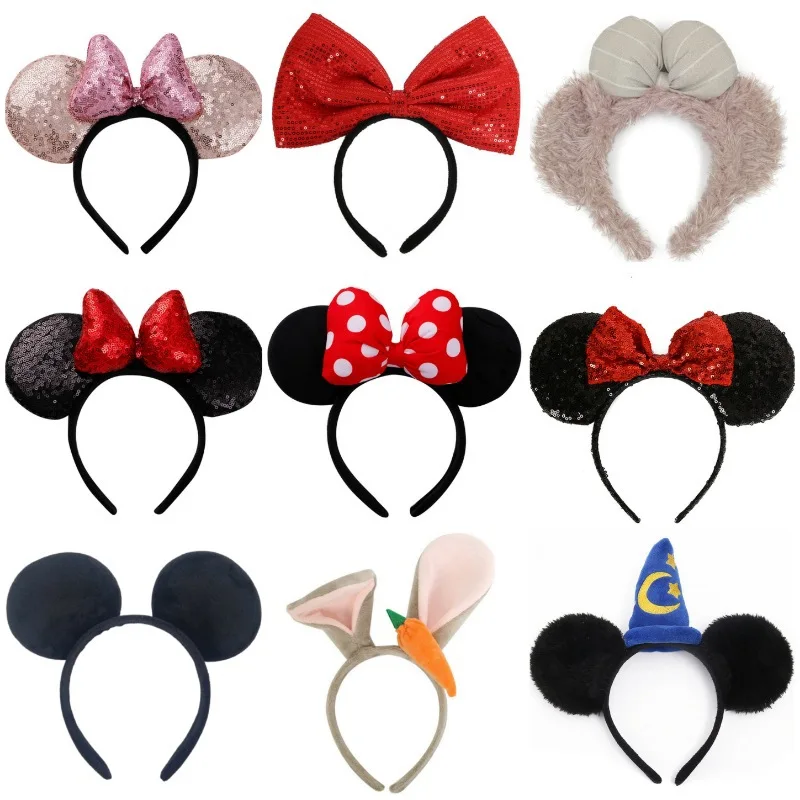 Mickey Mouse Hair Accessories Amusement Park Mickey Headband Minnie Polka Dot Bow Big Ears Plush Headband Adult Headwear
Mickey Mouse Hair Accessories Amusement Park Mickey Headband Minnie Polka Dot Bow Big Ears Plush Headband Adult Headwear