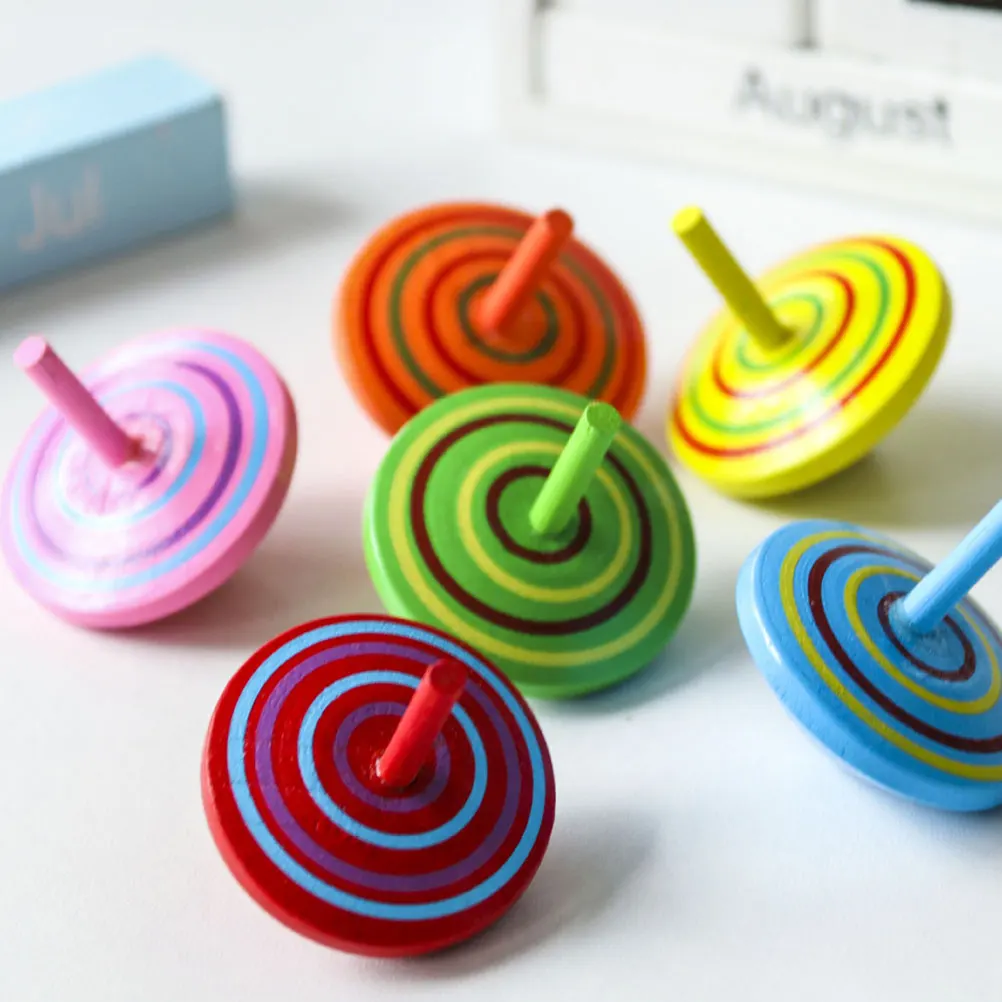 10/20pcs Wooden Spinning Tops Classical Painted Peg-Top Gyro Toys Desktop Educational Toys For Children Kids Gift
10/20pcs Wooden Spinning Tops Classical Painted Peg-Top Gyro Toys Desktop Educational Toys For Children Kids Gift