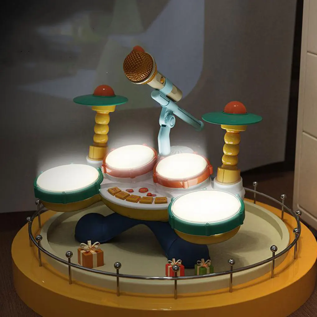 Детский барабанный набор из АБС-пластика, удобный в использовании набор барабанов для обучения детей, Многофункциональный Детский барабанный набор, подарки 8002B на английском языке
Детский барабанный набор из АБС-пластика, удобный в использовании набор барабанов для обучения детей, Многофункциональный Детский барабанный набор, подарки 8002B на английском языке