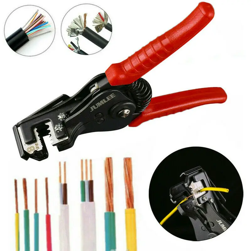 Professional Stripping Crimping Pliers Wire Stripper Multi Functional Ring Crimpper Electrician Peeling Network Cable Stripper
Professional Stripping Crimping Pliers Wire Stripper Multi Functional Ring Crimpper Electrician Peeling Network Cable Stripper