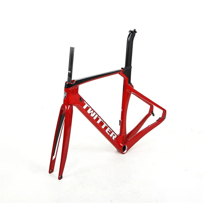 Nuovo TWITTER telaio da strada in fibra di carbonio R5 perno passante freno a disco12*142mm ghiaia bici telaio in carbonio frame
Nuovo TWITTER telaio da strada in fibra di carbonio R5 perno passante freno a disco12*142mm ghiaia bici telaio in carbonio frame