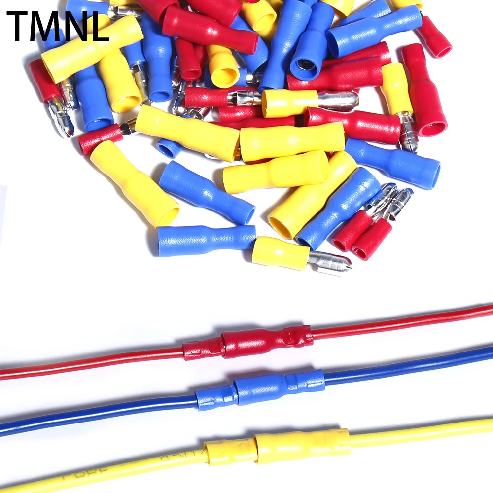 Cold pressure bullet Terminals insulation fast pluggable wire plug spring connector pressing Electrical Crimp Insulated Cable
Cold pressure bullet Terminals insulation fast pluggable wire plug spring connector pressing Electrical Crimp Insulated Cable