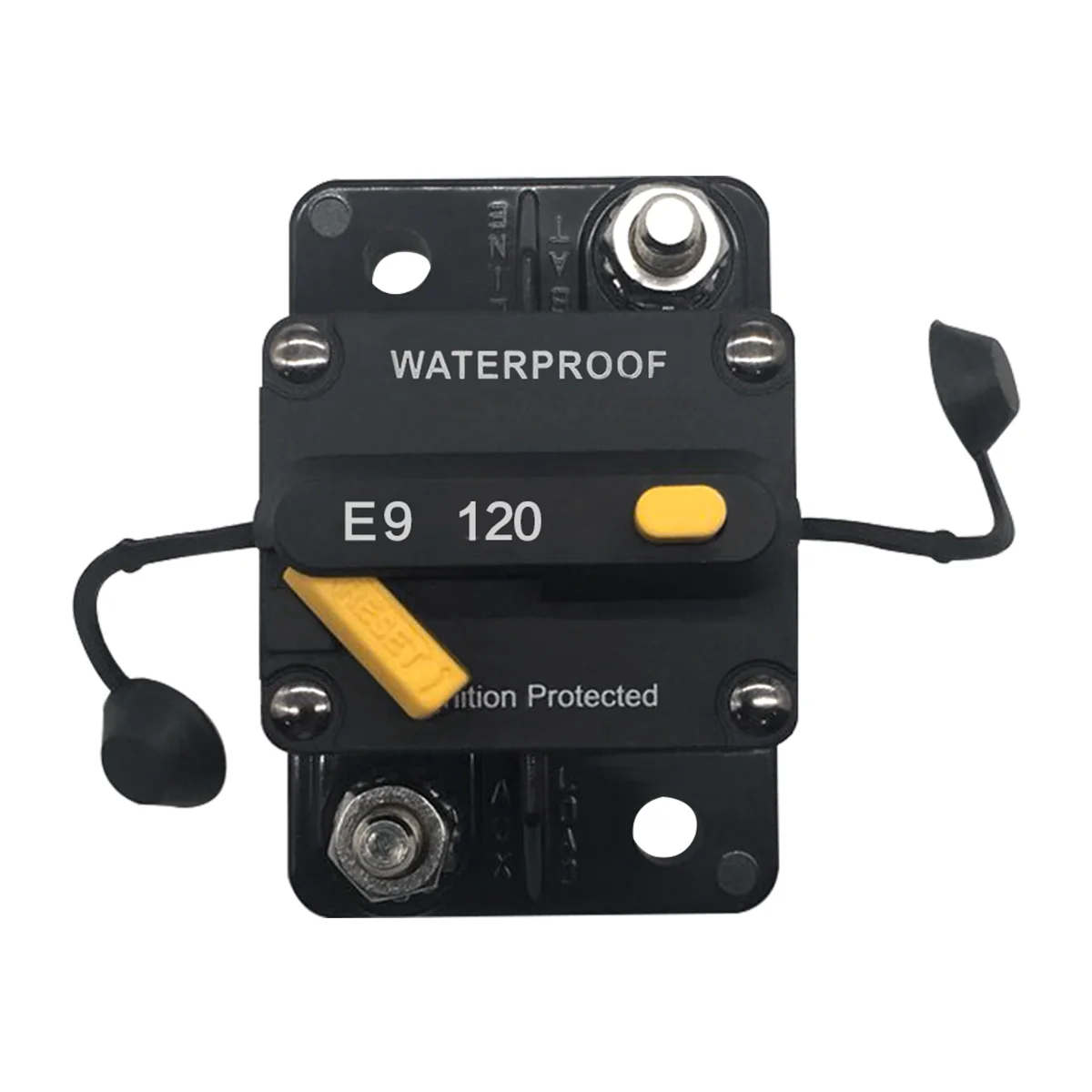 48V Fuse Reset Car Auto 120A AMP Amplifier Car Fuse Reset 48v Car Fuse Reset 48v Circuit Breaker Dual Waterproof For Vehicles
48V Fuse Reset Car Auto 120A AMP Amplifier Car Fuse Reset 48v Car Fuse Reset 48v Circuit Breaker Dual Waterproof For Vehicles