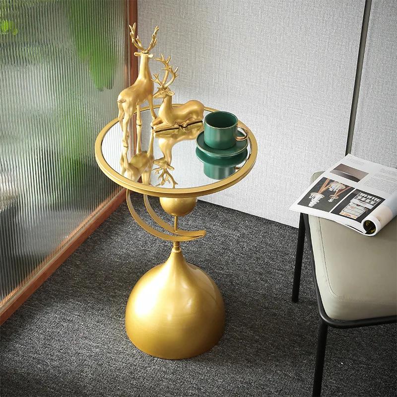 Nordic Style Coffee Table Glass Luxury Living Room Small Round Coffee Table Creative Muebles Auxiliares Entrance Furniture
Nordic Style Coffee Table Glass Luxury Living Room Small Round Coffee Table Creative Muebles Auxiliares Entrance Furniture