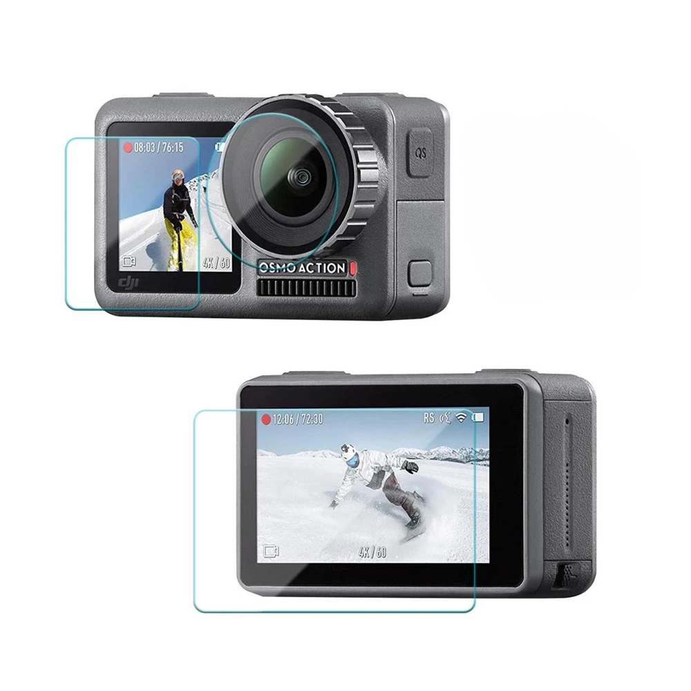 3PCS/6PCS Tempered Glass Screen Protector Lens Protection Glass Film for DJI Osmo Action Camera Screen Protector Cover
3PCS/6PCS Tempered Glass Screen Protector Lens Protection Glass Film for DJI Osmo Action Camera Screen Protector Cover