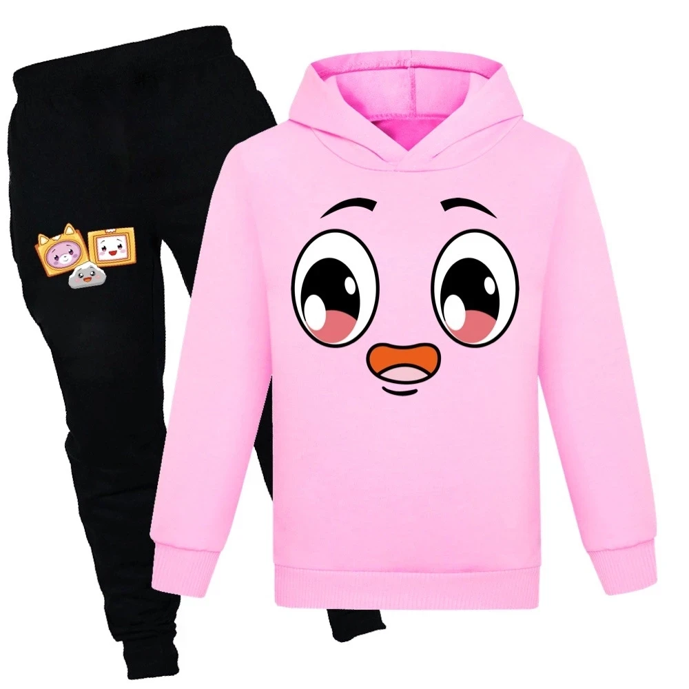 New Lankybox 3D Tracksuit Kids Cartoon Printed Hoodie Pants 2pcs Sets Cotton Baby Boys Casual Sportswear Toddler Girl Outfits
New Lankybox 3D Tracksuit Kids Cartoon Printed Hoodie Pants 2pcs Sets Cotton Baby Boys Casual Sportswear Toddler Girl Outfits