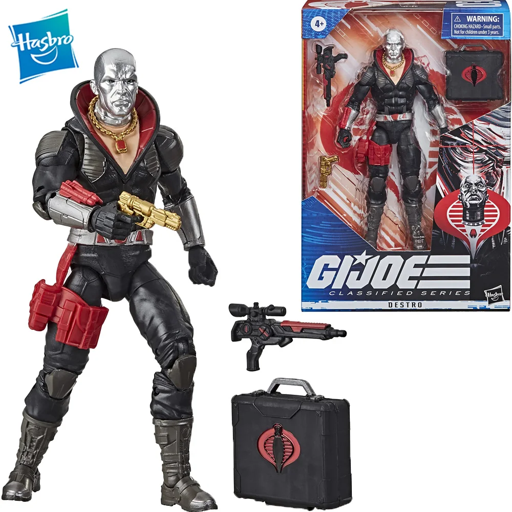 Original Hasbro G.I. Joe Classified Series Destro Collection Model Action Figure 6-Inch Toy Birthday Gift
Original Hasbro G.I. Joe Classified Series Destro Collection Model Action Figure 6-Inch Toy Birthday Gift