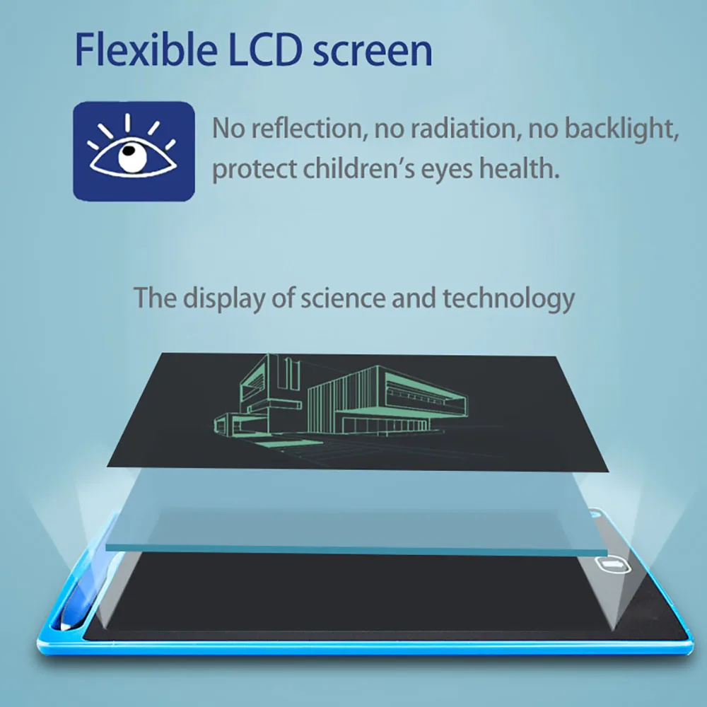 Electronic Drawing Board 8.5Inches LCD Screen Writing Tablet Digital Graphic Drawing Tablet Electronic Handwriting Pad Board+Pen
Electronic Drawing Board 8.5Inches LCD Screen Writing Tablet Digital Graphic Drawing Tablet Electronic Handwriting Pad Board+Pen