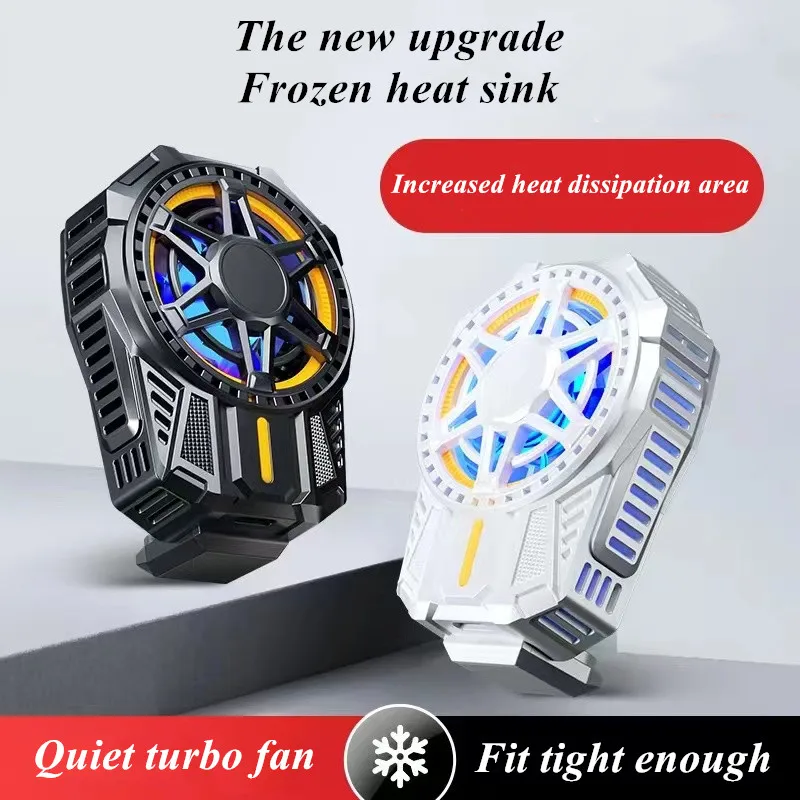 Universal Semiconductor Mobile Phone Cooling Fan SL01 Turbo Hurricane Game Cooler Phone Cool Heat Sink for IPhone/Samsung/Xiaomi 
Universal Semiconductor Mobile Phone Cooling Fan SL01 Turbo Hurricane Game Cooler Phone Cool Heat Sink for IPhone/Samsung/Xiaomi