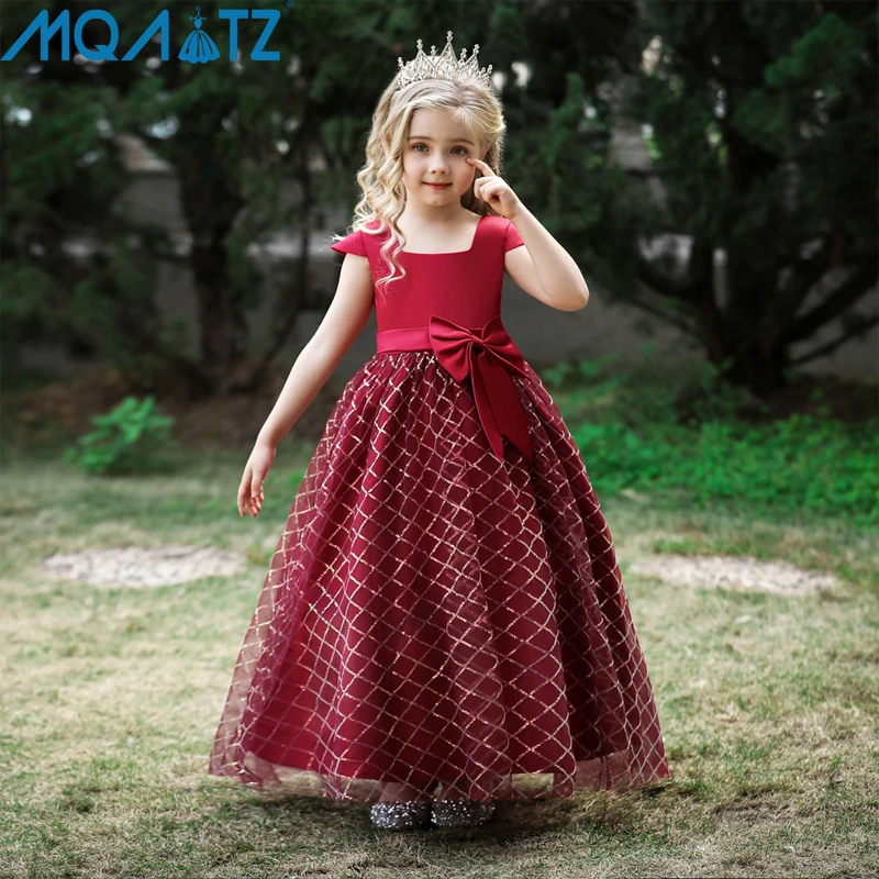 MQATZ 4 14 Years Children Princess Birthday Party Bow Prom Wedding Bridesmaid Vestidos Summer Dress Long Gown Baby Girls Clothes
MQATZ 4 14 Years Children Princess Birthday Party Bow Prom Wedding Bridesmaid Vestidos Summer Dress Long Gown Baby Girls Clothes