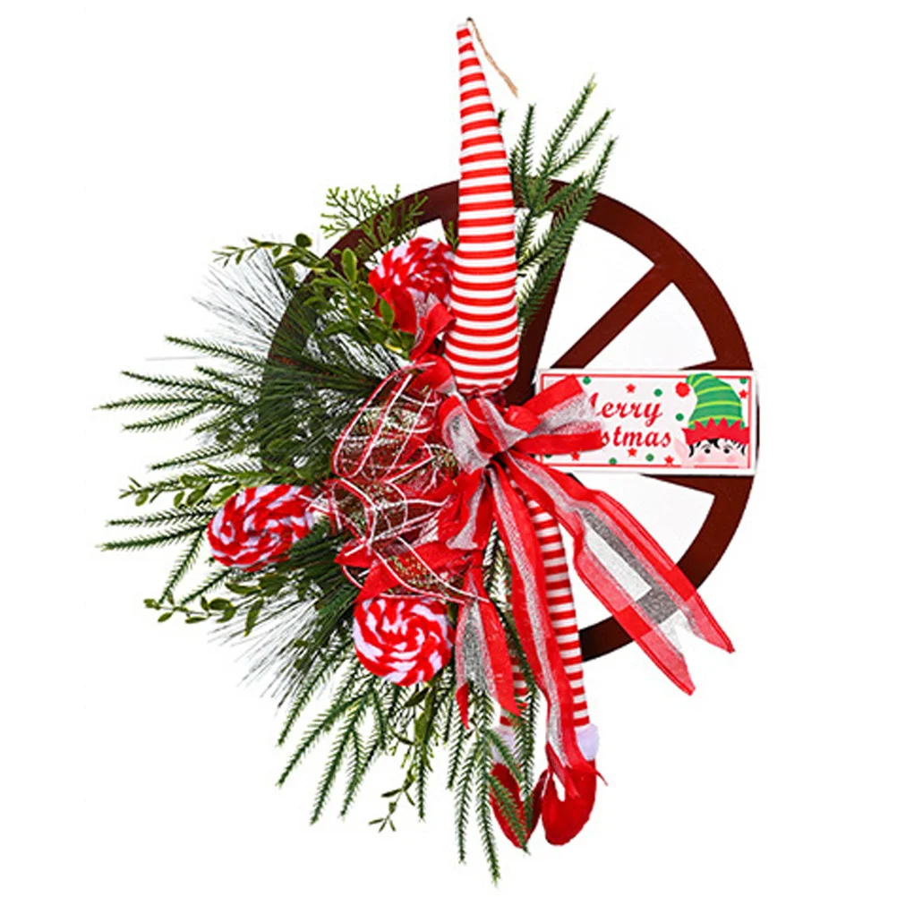 Christmas Wreath Garland Decoration Ornaments Hanging Home Decorative Party Supplies Outdoor Front Door
Christmas Wreath Garland Decoration Ornaments Hanging Home Decorative Party Supplies Outdoor Front Door