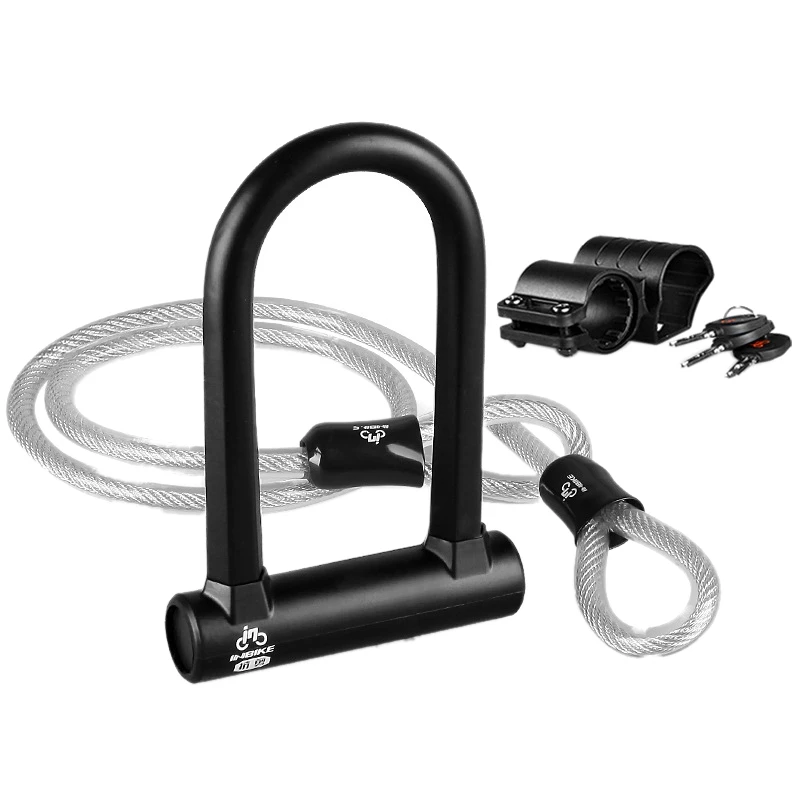 INBIKE Bike U Lock Heavy Duty Waterproof Bicycle Lock with Security Cable for Bicycle Motorcycle and More
INBIKE Bike U Lock Heavy Duty Waterproof Bicycle Lock with Security Cable for Bicycle Motorcycle and More