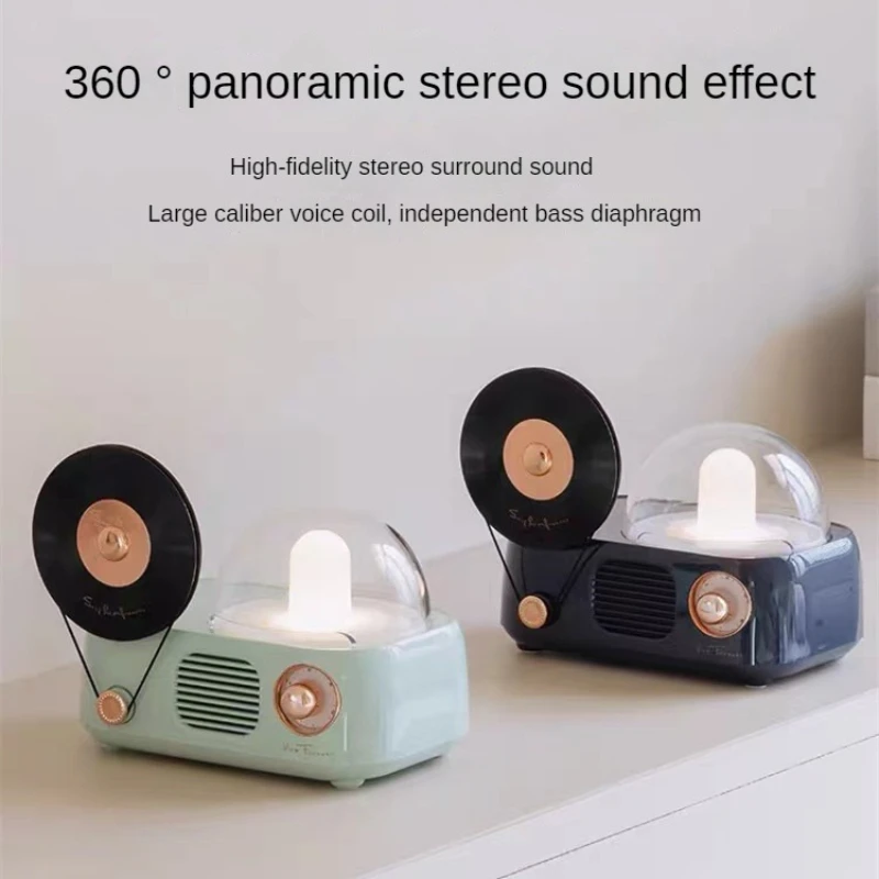 Record Bluetooth Small Speaker High Quality Retro Vinyl Record, Bedroom Aromatherapy Small Audio System Cartoon Decoration Gift
Record Bluetooth Small Speaker High Quality Retro Vinyl Record, Bedroom Aromatherapy Small Audio System Cartoon Decoration Gift