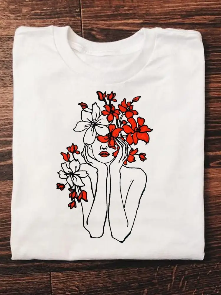 Print T Short Sleeve Watercolor Face Beach Trend Cute Clothes Ladies Fashion Women's Clothing Female Graphic Tee Summer T-shirts
Print T Short Sleeve Watercolor Face Beach Trend Cute Clothes Ladies Fashion Women's Clothing Female Graphic Tee Summer T-shirts