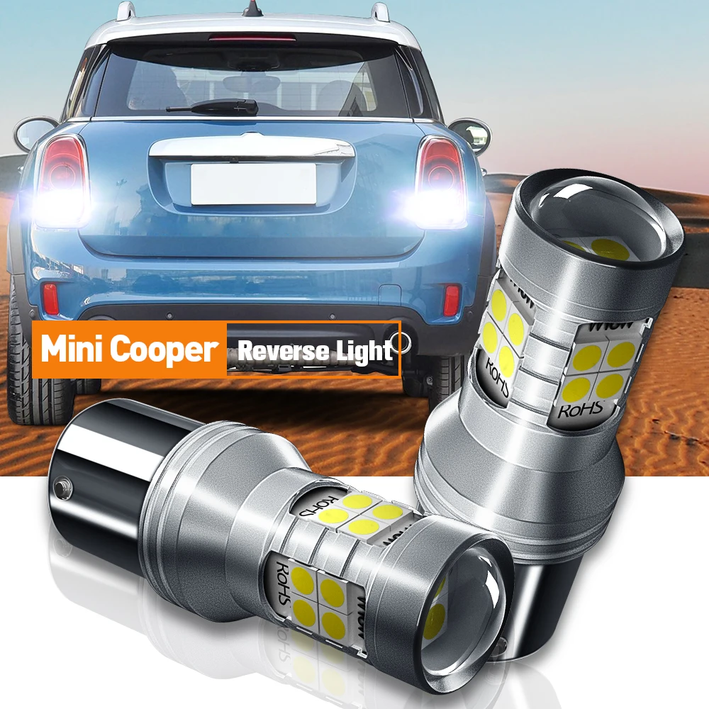 2pcs LED Reverse Light Backup P21W BA15S Canbus For Mini Cooper R50 R53 F55 F56 R56 Clubman F54 R55 F57 R57 F60 R60 Paceman R61
2pcs LED Reverse Light Backup P21W BA15S Canbus For Mini Cooper R50 R53 F55 F56 R56 Clubman F54 R55 F57 R57 F60 R60 Paceman R61