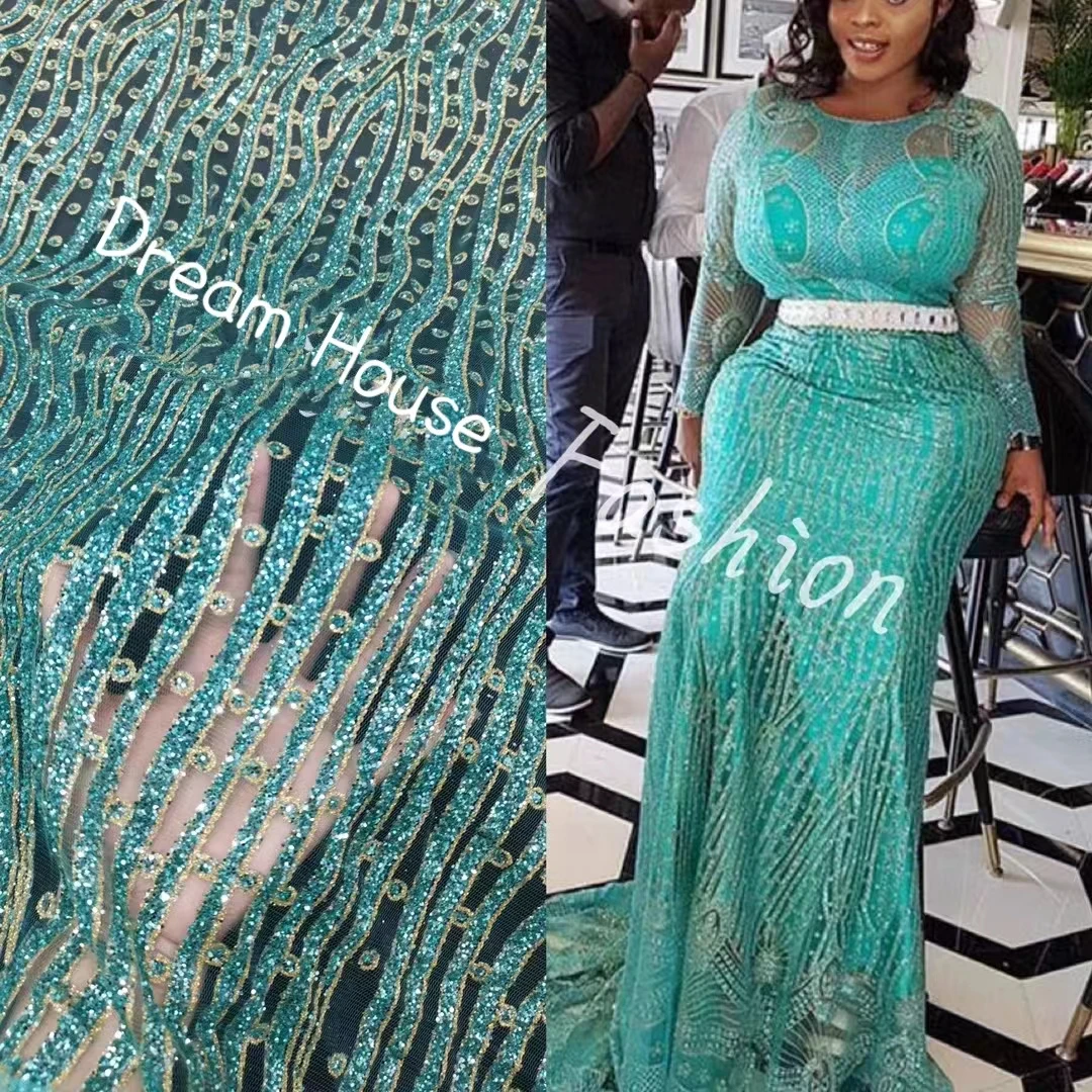 AL71804 Newest Fashion Africa Lace Good Quality Handmade Embroidery Net Lace with Glue Glitter Partyor Wedding Dress
AL71804 Newest Fashion Africa Lace Good Quality Handmade Embroidery Net Lace with Glue Glitter Partyor Wedding Dress