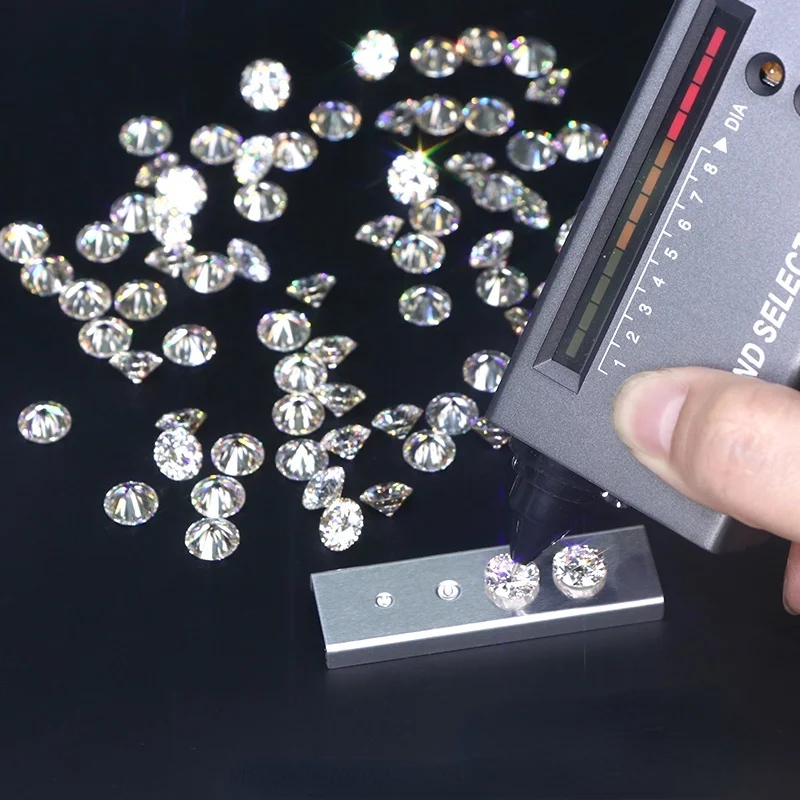 Moissanite 0.7mm-3.0mm Super White D Color Real Moissanite Can Pass Diamond Test
Moissanite 0.7mm-3.0mm Super White D Color Real Moissanite Can Pass Diamond Test