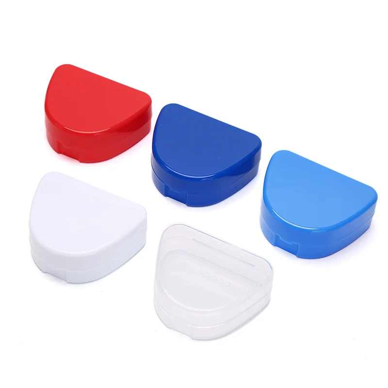 1 шт., пластиковый органайзер для хранения зубной протезы 
1 шт., пластиковый органайзер для хранения зубной протезы