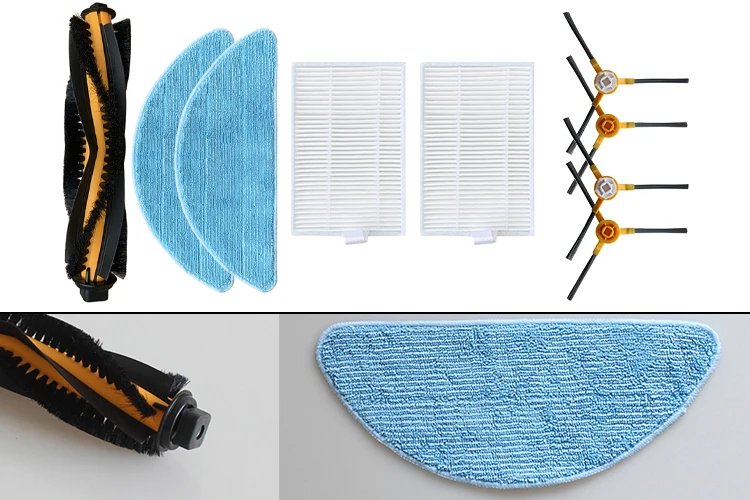Main Brush Side Brush Filter Mop Cloth For ABIR X5,X6,X8 Vacuum Cleaner Sweeper Accessories Replacement Kit For Thorough Clean
Main Brush Side Brush Filter Mop Cloth For ABIR X5,X6,X8 Vacuum Cleaner Sweeper Accessories Replacement Kit For Thorough Clean