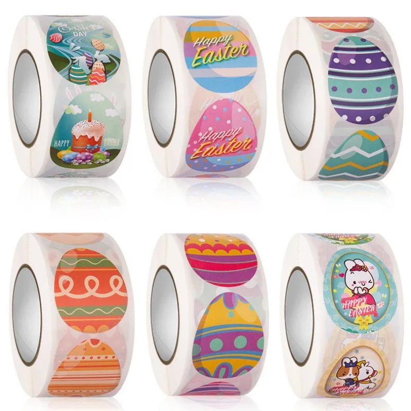 500Pcs Happy Easter Cute Rabbit Egg Stickers Gift Sealing Labels Baking Package Party DIY Wrapping Box Kids Gift Bag Decor
500Pcs Happy Easter Cute Rabbit Egg Stickers Gift Sealing Labels Baking Package Party DIY Wrapping Box Kids Gift Bag Decor