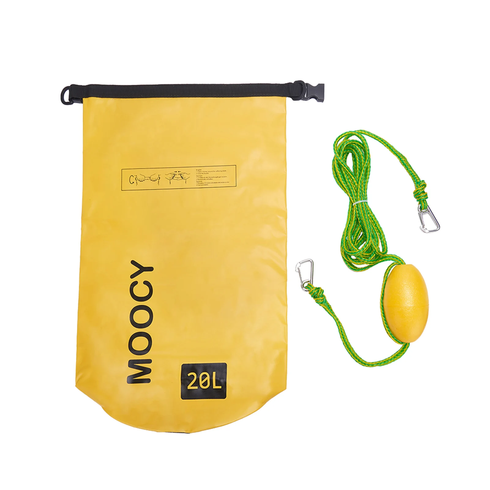 2-in-1 Dock Line Kayak Rowing Tow Rope Accessories Tool Durable Portable Sand Anchor Multipurpose Waterproof Dry Bag Jet Ski
2-in-1 Dock Line Kayak Rowing Tow Rope Accessories Tool Durable Portable Sand Anchor Multipurpose Waterproof Dry Bag Jet Ski