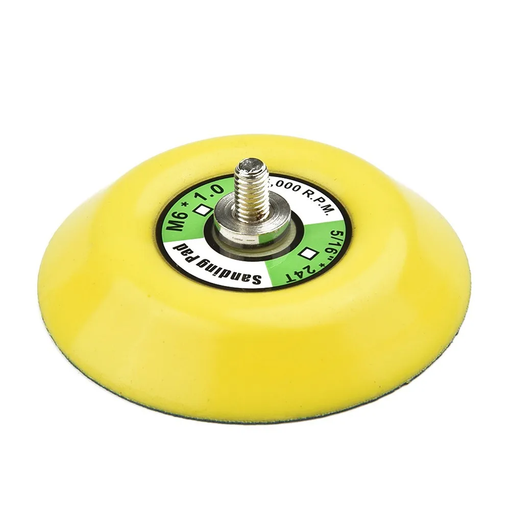 5Pcs 3inch 75mm Sanding Disc Backing Pad Hook Loop Polishing Pads Sandpaper M6 Thread For Air Sander Grinding Power Tools Access
5Pcs 3inch 75mm Sanding Disc Backing Pad Hook Loop Polishing Pads Sandpaper M6 Thread For Air Sander Grinding Power Tools Access