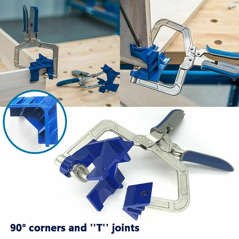 Home Cabinet Right Angle Fixed Punch Installer 90 Degree Right Angle Woodworking Tool Clamp
Home Cabinet Right Angle Fixed Punch Installer 90 Degree Right Angle Woodworking Tool Clamp