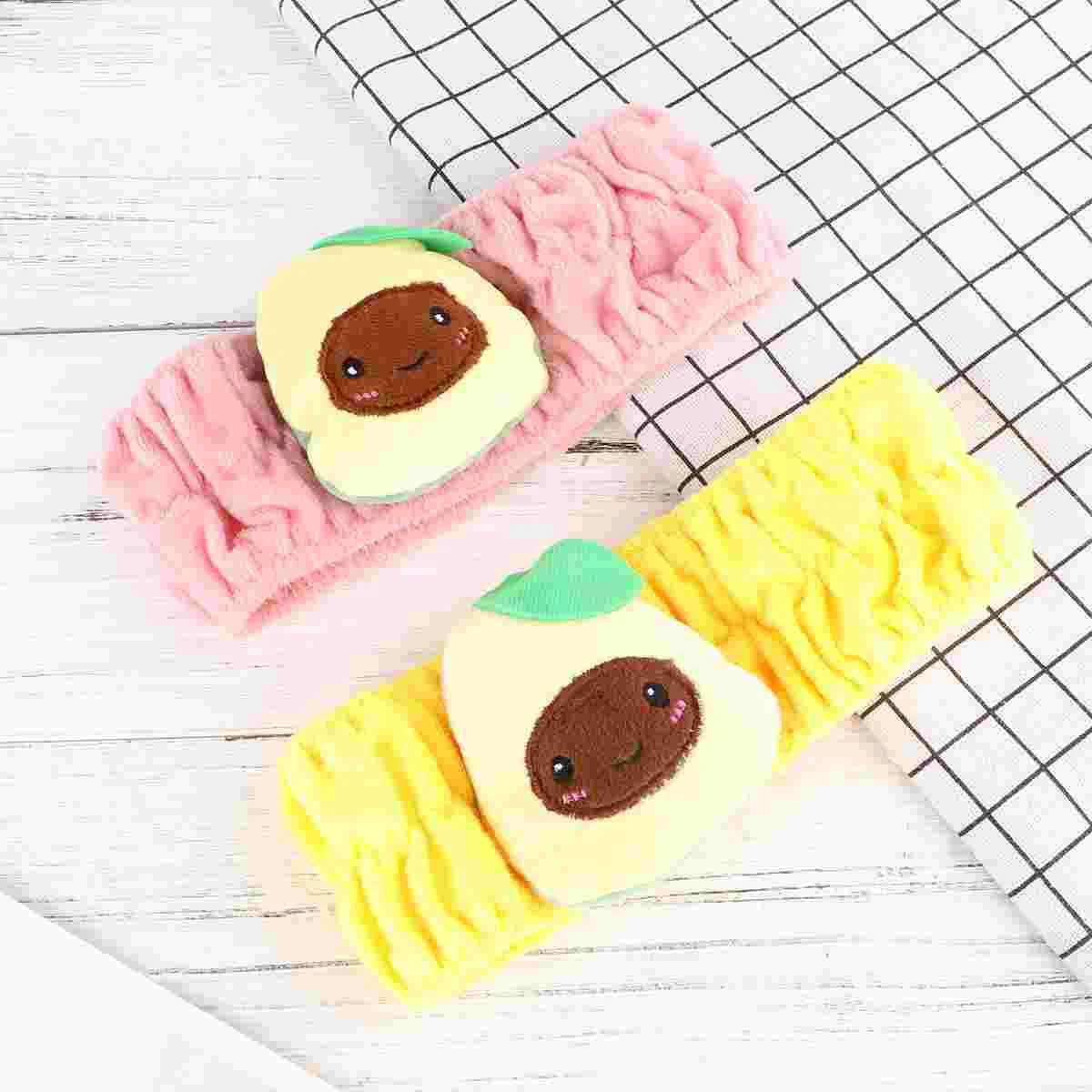 2pcs Washing Headband Stretchy Cartoon Makeup Headband Washing Makeup Hair Wrap for Ladies Yellow
2pcs Washing Headband Stretchy Cartoon Makeup Headband Washing Makeup Hair Wrap for Ladies Yellow