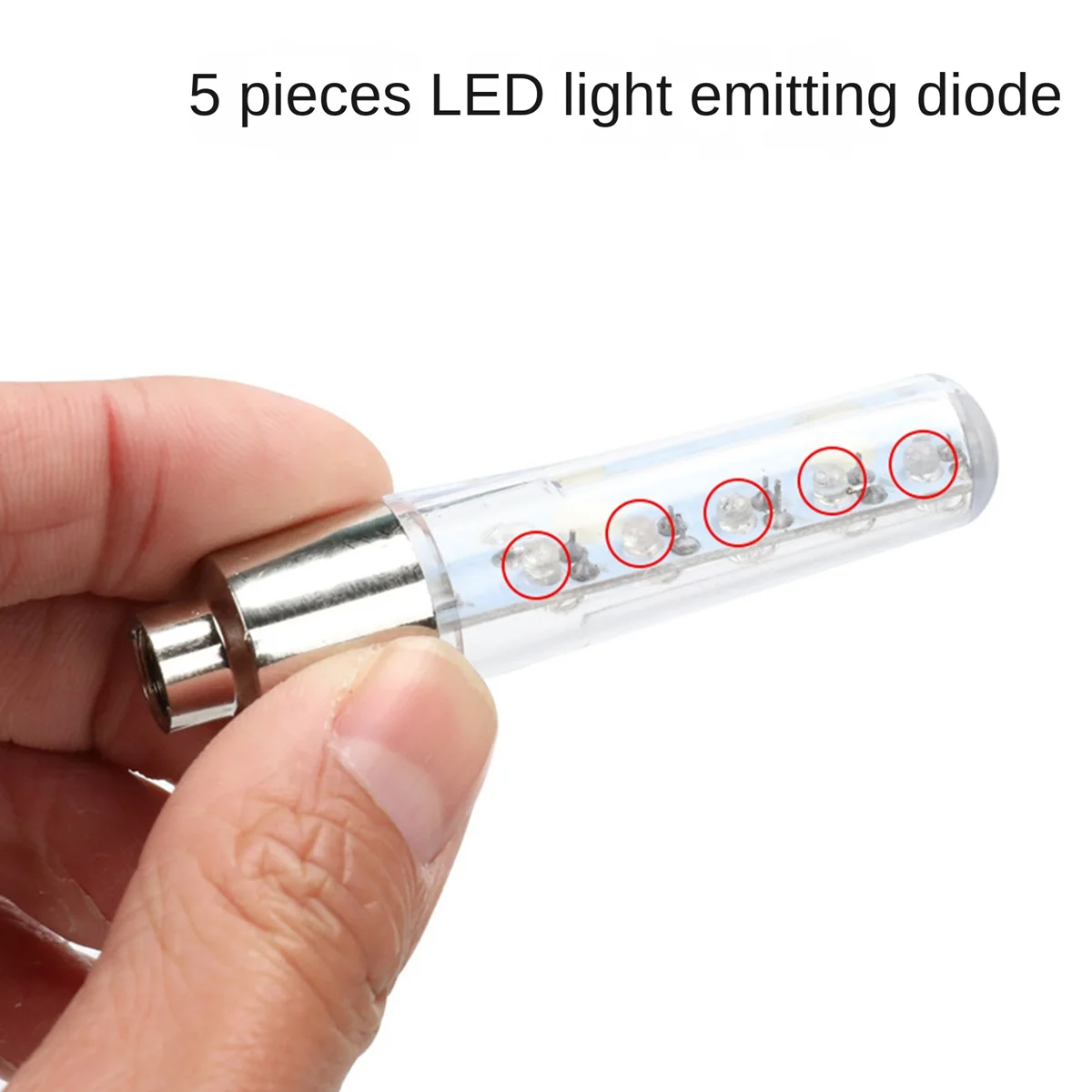 8 Pcs Bike Wheel Lights Bike Tire Valve Stem Light Bike Lights for Wheels 5 LED 7 Modes Waterproof Bicycle Wheel Lights
8 Pcs Bike Wheel Lights Bike Tire Valve Stem Light Bike Lights for Wheels 5 LED 7 Modes Waterproof Bicycle Wheel Lights