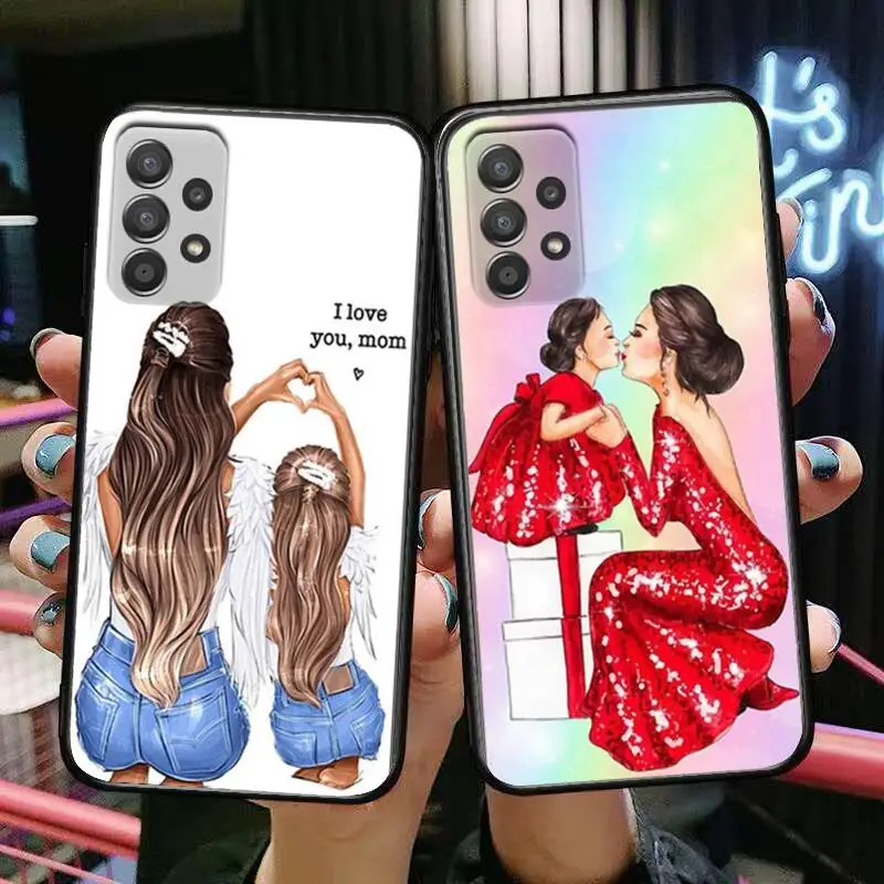Mom Baby Girl Boy Phone Case Hull For Samsung Galaxy A70 A50 A51 A71 A52 A40 A30 A31 A90 A20E 5G a20s Black Shell Art Cell Cove
Mom Baby Girl Boy Phone Case Hull For Samsung Galaxy A70 A50 A51 A71 A52 A40 A30 A31 A90 A20E 5G a20s Black Shell Art Cell Cove
