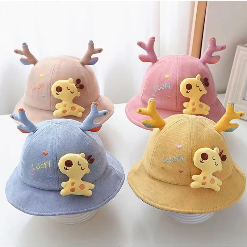 Autumn Cartoon Antlers Baby Girls Boys Cotton Hats Winter Outdoor Hip Hop Cap Warm Sun Hat Photography Props Baby Bucket Hat
Autumn Cartoon Antlers Baby Girls Boys Cotton Hats Winter Outdoor Hip Hop Cap Warm Sun Hat Photography Props Baby Bucket Hat