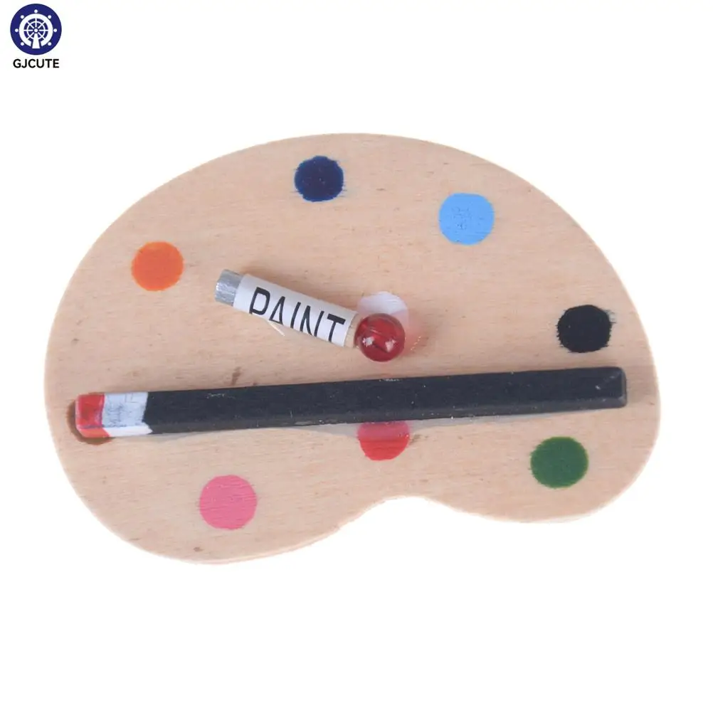 1:12 Dollhouse Mini Simulation Palette Drawing Board Props Painting Pigment Sticks Miniature Doll House Furniture Accessories
1:12 Dollhouse Mini Simulation Palette Drawing Board Props Painting Pigment Sticks Miniature Doll House Furniture Accessories