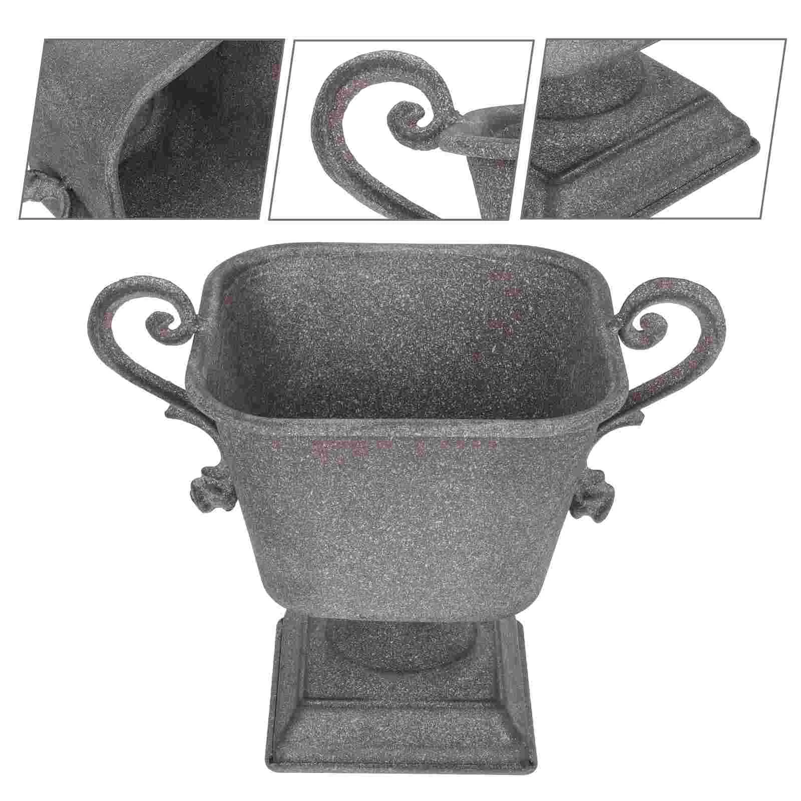 Flower Pot Bucket Vase Metal Galvanized Farmhouse Flowers Vintage Concrete Iron Jugs Rustic Retro French Planter Jug Dried Chic
Flower Pot Bucket Vase Metal Galvanized Farmhouse Flowers Vintage Concrete Iron Jugs Rustic Retro French Planter Jug Dried Chic