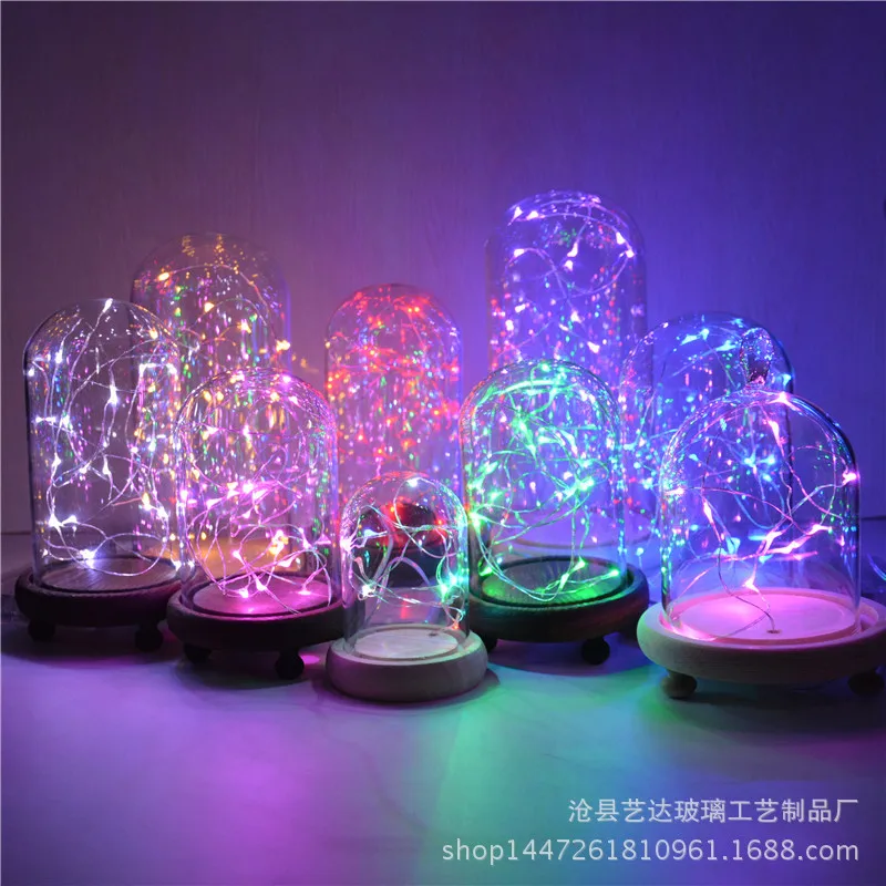 2022NEW Eternal flower glass cover LED night light glass cover battery case light string Eternal flower lampshade USB lamp
2022NEW Eternal flower glass cover LED night light glass cover battery case light string Eternal flower lampshade USB lamp