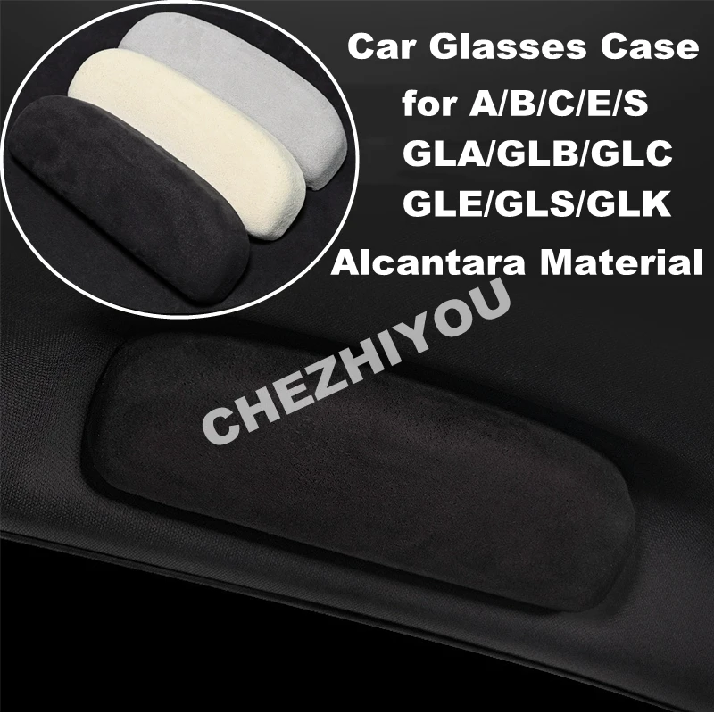 Car Sunglasses Holder Eyeglasses Storage Box Case for Mercedes Benz A B C E S Class W176 W246 W205 W206 W213 Alcantara Material
Car Sunglasses Holder Eyeglasses Storage Box Case for Mercedes Benz A B C E S Class W176 W246 W205 W206 W213 Alcantara Material