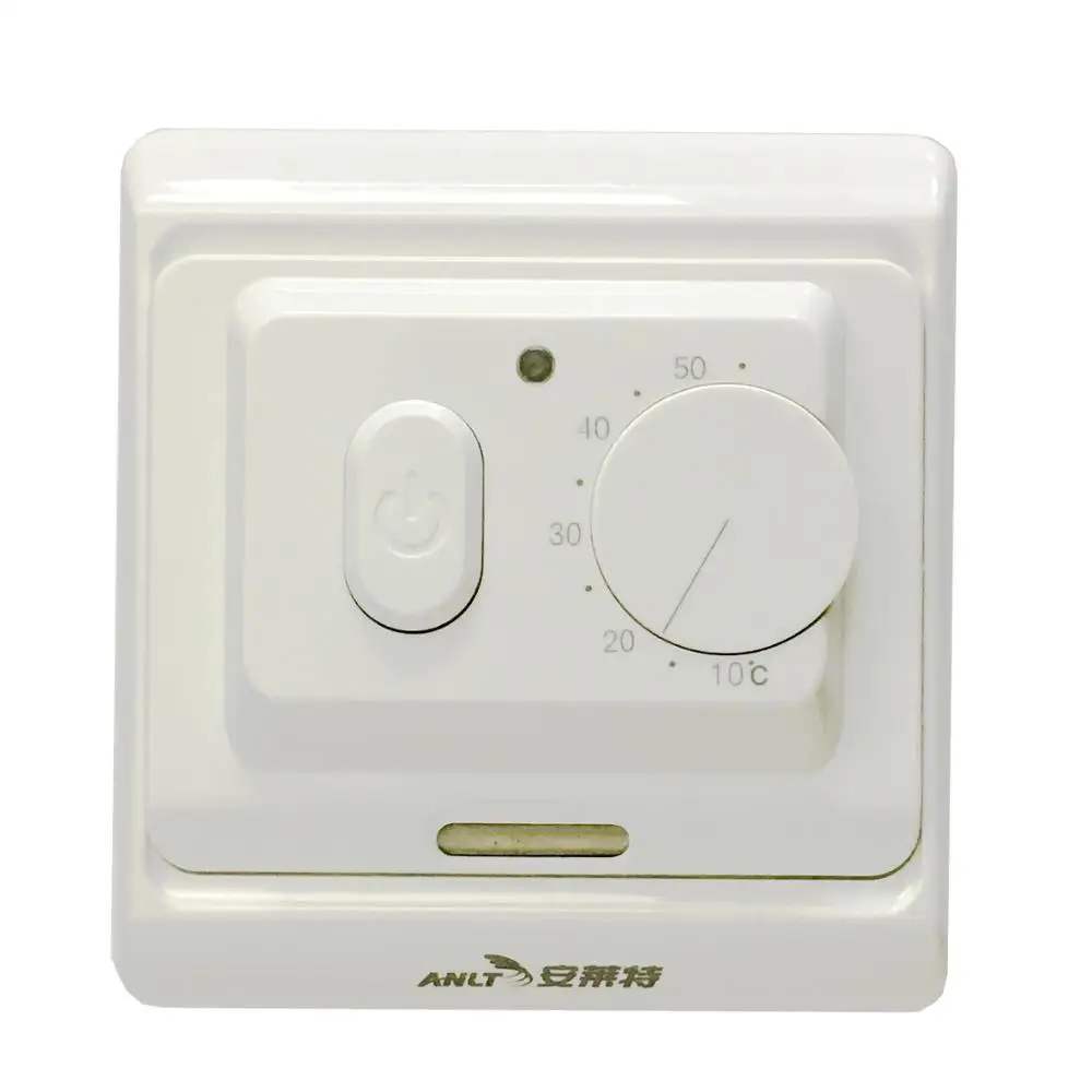 Mechanical Thermostat Temperature Controller For Electrical Underfloor Heating 220 230V 16A
Mechanical Thermostat Temperature Controller For Electrical Underfloor Heating 220 230V 16A