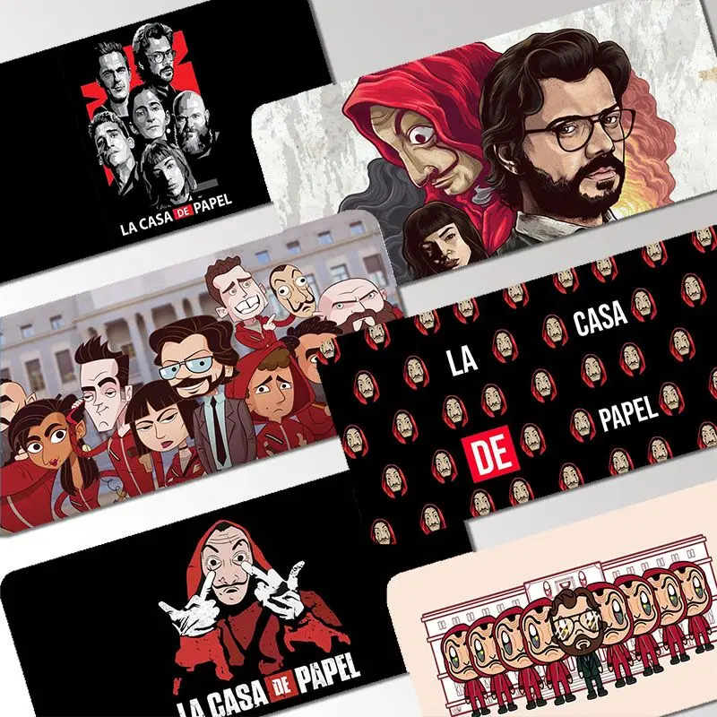 Anime La Casa De Papel 80x30cm XL Lockedge Speed Version Game Computer Keyboard Office Table Mat Gaming Mouse Pad For PC Mouse
Anime La Casa De Papel 80x30cm XL Lockedge Speed Version Game Computer Keyboard Office Table Mat Gaming Mouse Pad For PC Mouse