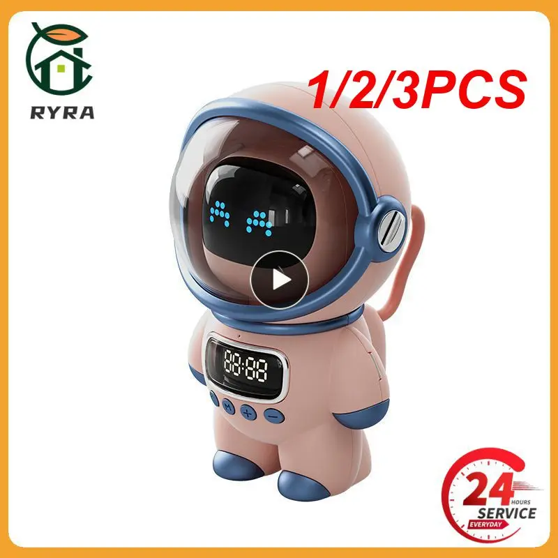 1/2/3PCS Intelligent Astronaut Speaker Creative Digital Smart Alarm Clock FM Radio Electronic Sleeping Night Light
1/2/3PCS Intelligent Astronaut Speaker Creative Digital Smart Alarm Clock FM Radio Electronic Sleeping Night Light