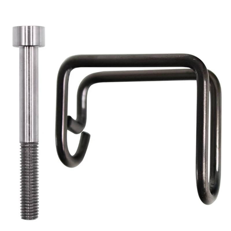 Bicycle Fork Hook Bike Titanium Alloy E Type Pothook For Brompton & M8X70 18G Titanium Alloy Bicycle Headset Cap Bolt
Bicycle Fork Hook Bike Titanium Alloy E Type Pothook For Brompton & M8X70 18G Titanium Alloy Bicycle Headset Cap Bolt