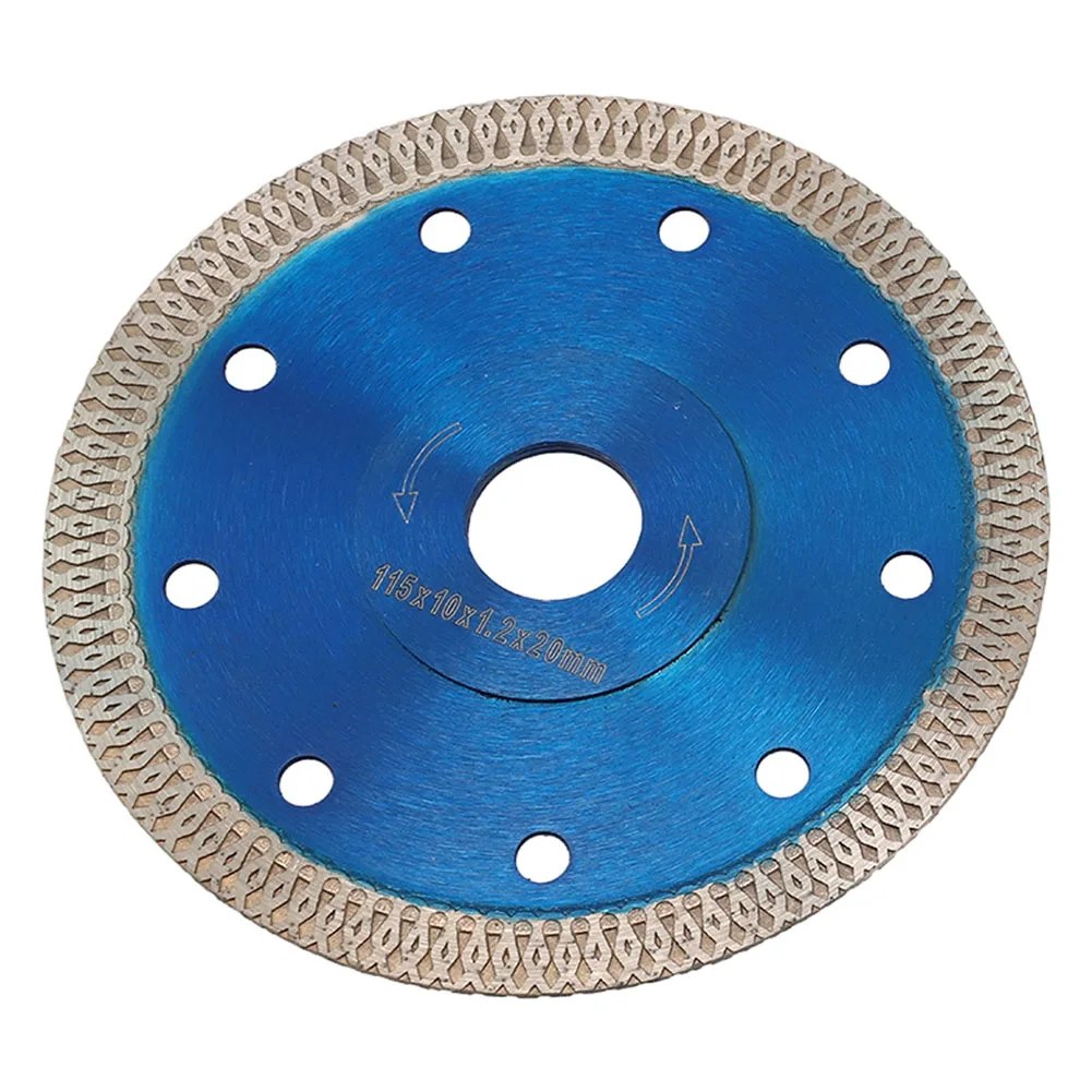 4.5 Inch Diamond Dry Cutting Blade Disc Porcelain Ceramic Tile Turbo Thin Stoneware Discs For Marble Machine Angle Grinder
4.5 Inch Diamond Dry Cutting Blade Disc Porcelain Ceramic Tile Turbo Thin Stoneware Discs For Marble Machine Angle Grinder