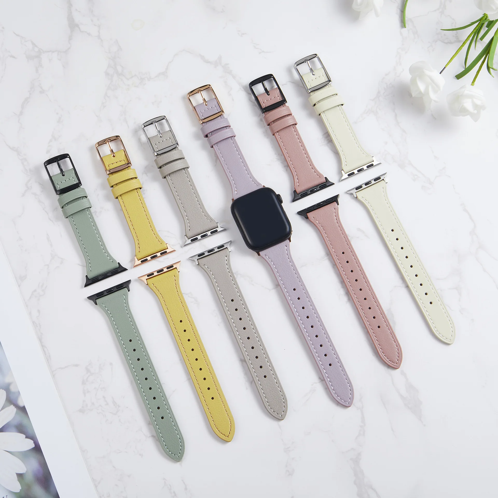 Применимо к Apple watch маленький ремешок на талию женский модный темпераментный простой индивидуальный кожаный ремешок для iWatch для женщин
Применимо к Apple watch маленький ремешок на талию женский модный темпераментный простой индивидуальный кожаный ремешок для iWatch для женщин