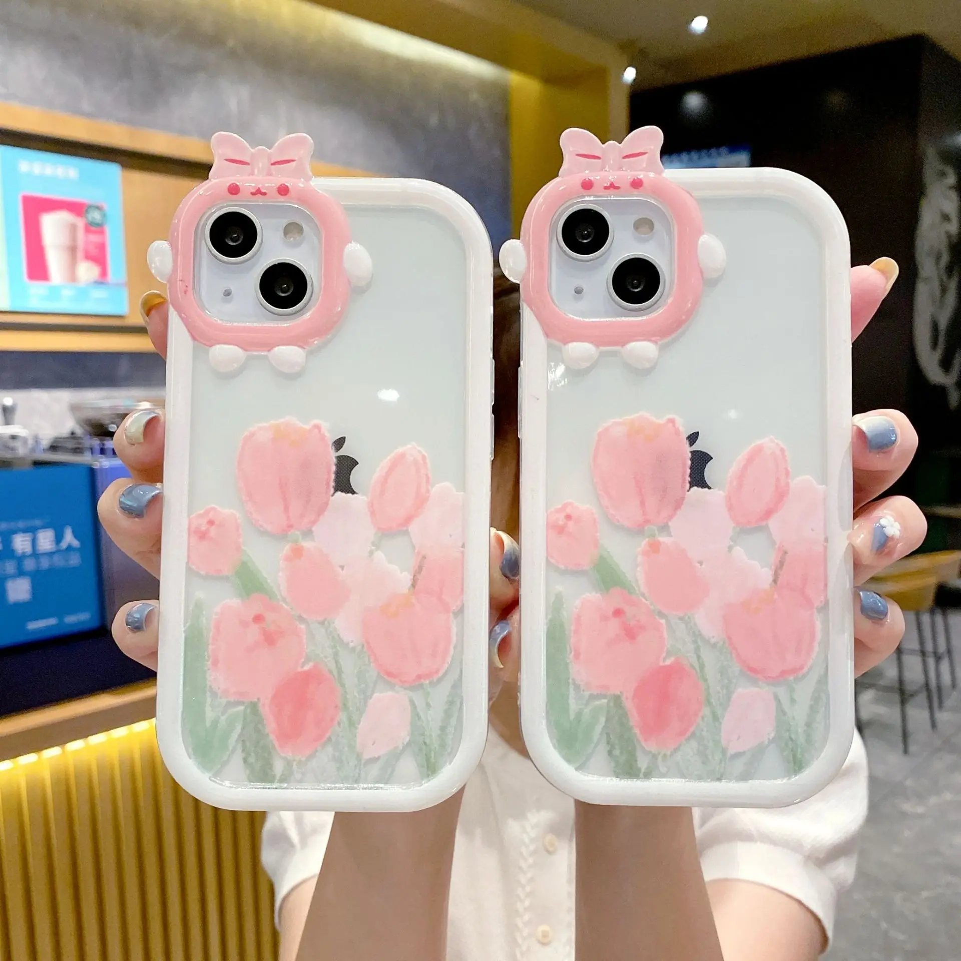 Pretty Pink Tulip Pattern Phone Case for Apple iPhone 13 Pro Max, 7/8 Plus, XR Soft Silicone Cover for Protection and Decoration
Pretty Pink Tulip Pattern Phone Case for Apple iPhone 13 Pro Max, 7/8 Plus, XR Soft Silicone Cover for Protection and Decoration